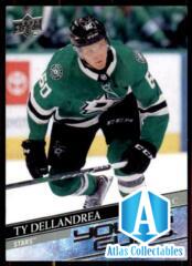 2020-21 UD Series 1 Base Young Guns #213 Ty Dellandrea RC